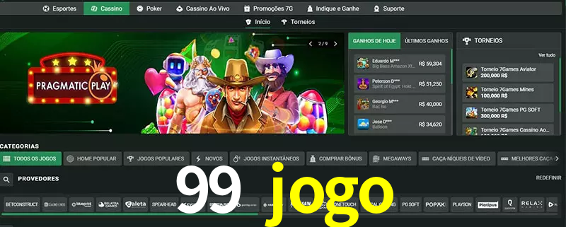 cassino 99 jogo